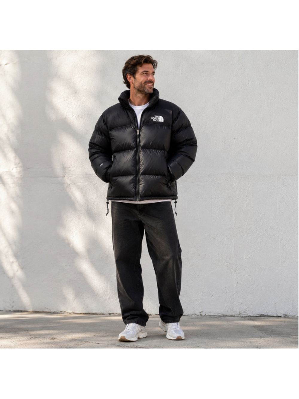 The North Face 700 Fill Goose Down Puffer Jacket Black Men's XXL Packable